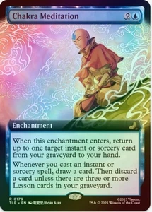 1 x Chakra Meditation - Foil - Extended Art - TLE - LP - MTG - Picture 1 of 1