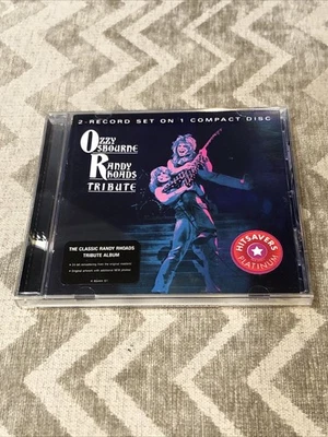 2002 OZZY OSBOURNE RANDY RHOADS TRIBUTE 2 RECORD SET on 1 CD Foto 1 de 3