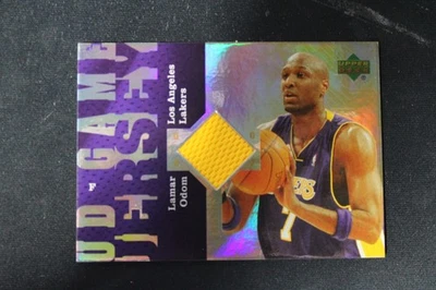 Lamar Odom 2006-07 Upper Deck Reserve Game Jersey Relic Los Angeles Lakers - Image 1 of 2