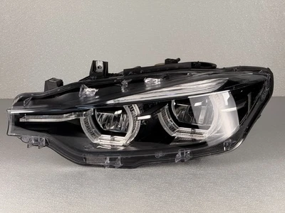 完好! 2016-2018 宝马 F30 340I 左驱动侧头灯阴影版原始设备制造商 — 第 1/4 张图片