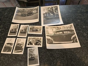10 Oldtimer original s/w 8x10 Fotos Wrack 1939 Ford Tudor Limousine - Bild 1 von 11