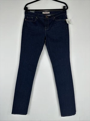 J Brand Womens Low Rise Petite Pencil Leg Jeans Size 32 Indigo Blue Slim Fit New - Image 1 of 4