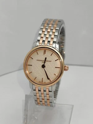 frederique constant ladies two tone watch FC-200WHS2B - Image 1 of 4