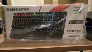 SteelSeries Apex Pro Gen 2 Wired Full Size RGB Mechanical Gaming Keyboard - Picture 1 of 3