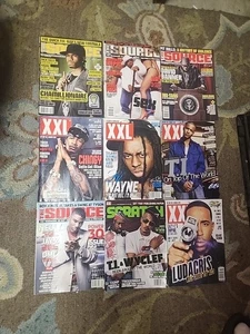 Hip Hop Magazines The Source XXL mixed Lot Nelly Ludacris Chingy Lil Wayne - Picture 1 of 1