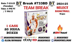 UTAH JAZZ 2024-25 Panini NBA Select Mega ESTUCHE 20 CAJA Break #733BD - Imagen 1 de 1