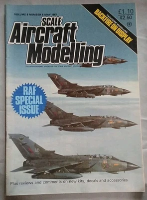 Scale Aircraft Modelling Magazine May  1987 Vol. 9 No. 8 RAF Special Issue - Image 1 of 2