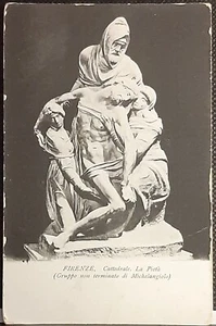 (ITA-808) ITALIA Postal Vintage Florencia Piedad de Miguel Ángel - Imagen 1 de 2