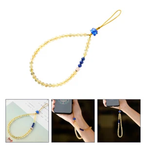 Retro Phone Lanyard Phone Wrist Strap Beads Phone Charms Strap - Zdjęcie 1 z 12