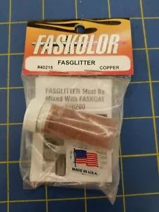 Parma Faskolor #40215 Copper Glitter Airbrush Paint Slot Car 1/24 - Picture 1 of 1