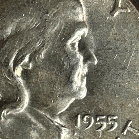 1955 50C "Bugs Bunny" FS-401 Franklin Half Dollar (74801) Cover