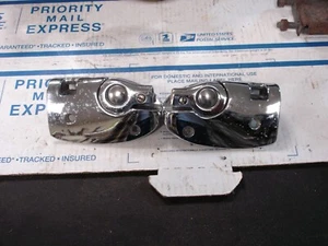 1966 1967 CHEVELLE GTO LEMANS 442 GS CONVERTIBLE CHROME SUN VISOR MOUNTS OEM GM - Bild 1 von 3