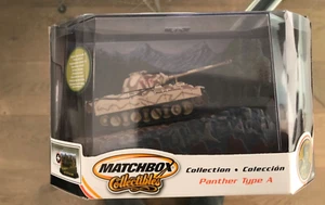 MATCHBOX COLLECTIBLES-1/72 WWII PANTHER TYPE A TANK W/ DISPLAY CASE MATTEL 2002 - Picture 1 of 6