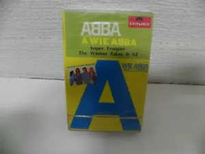 ABBA - A Wie ABBA Mega Rare KOREA Cassette Tape + Slip Case / SEALED NEW - Picture 1 of 4