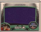 Logan Brown 2015-16 Leaf Itg Heroes & Prospects Game Used Jersey /25