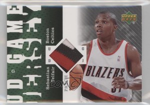 2006-07 Upper Deck UD Game Jersey Patch Sebastian Telfair #GJ-ST Patch