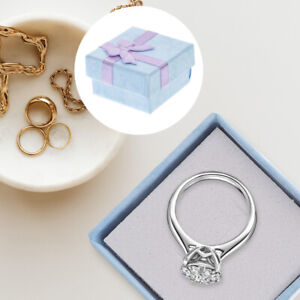  24 Pcs Necklace Packaging Case Jewelry Gift Organizer Bracelets Bulk Square