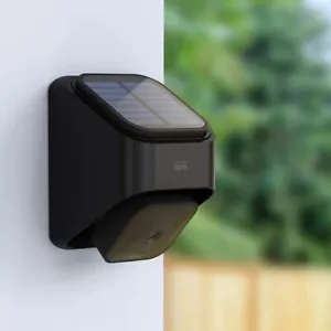 Telecamera di sicurezza wireless per esterni 3a generazione pannello solare montaggio ricarica lampeggiante, NUOVA - Foto 1 di 8