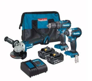 NEW Makita 18V 3 Piece Brushless Cordless Combo Kit Power Tool Equipment Sets - Picture 1 of 1