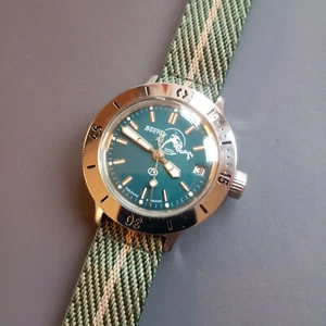 Russian Vostok amfibia modded watch, cal. 2416b, 31J, automatic - Picture 1 of 4