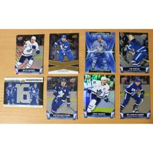 Lote de 8 tarjetas Toronto Maple Leafs Matthews, Nylander, Marner, Tavares, Sundin - Imagen 1 de 2