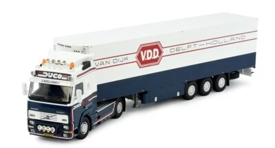 TEKNO - VOLVO FH16 GL 4x2 con rimorchio frigorifero 3 assi DIJCO - 1/50 - TEK... - Immagine 1 di 4