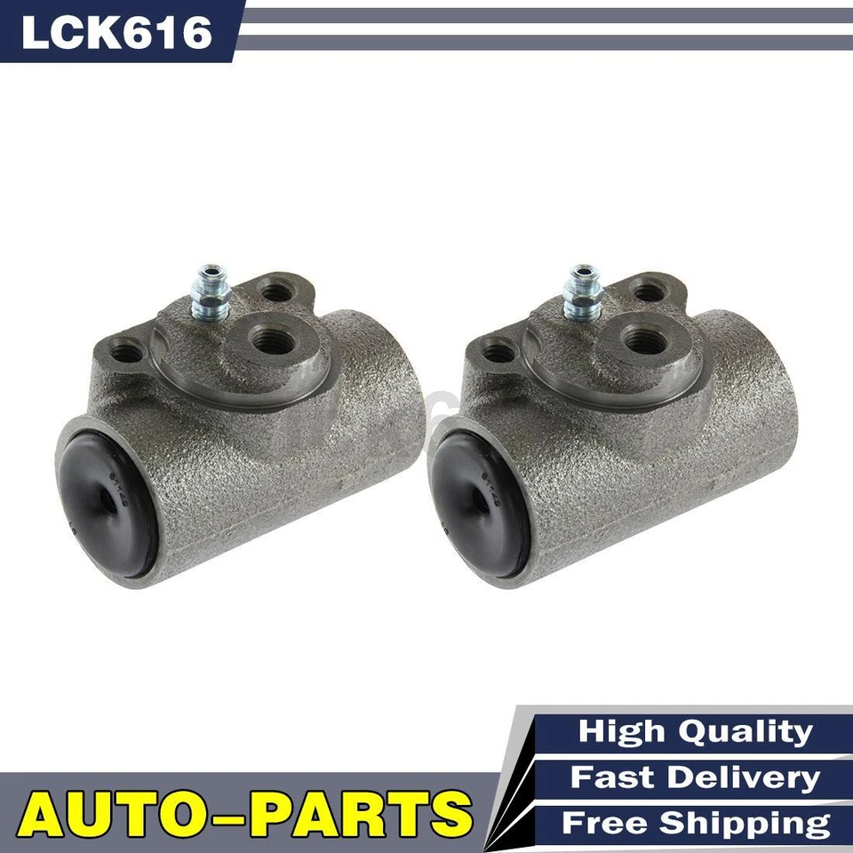 Se adapta a Dodge Ram 3500 1994-1999 piezas centradas 2X cilindro de rueda de freno de tambor trasero Foto 1 de 4