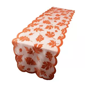 Fall Table Runner Thanksgiving Table Runner Lace Table Runner Fall Decor Than... - Picture 1 of 7