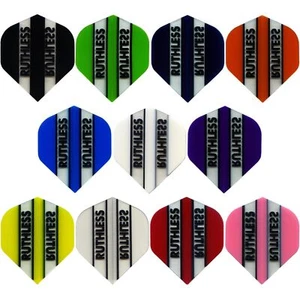 Ruthless Dart Flights Clear Panels Standard Shape Transparent - Picture 1 of 1