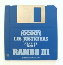 Rambo III 3-game/original game for atari st/FTS/ste 520 1040