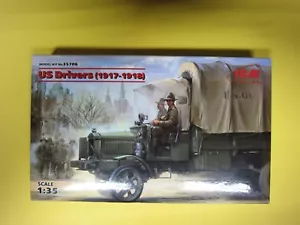 Kit de controladores ICM 35706 EE. UU. (1917-1918) 1/35 SIN USAR, EN CAJA - Imagen 1 de 2
