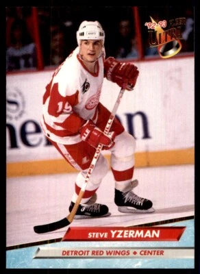 1992-93 Ultra Steve Yzerman Detroit Red Wings #55 - Image 1 of 2
