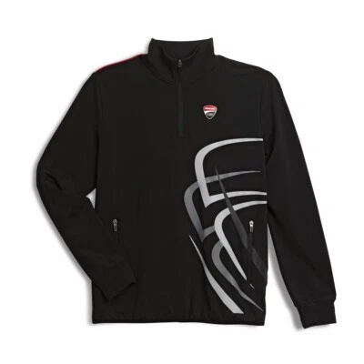 %SALE% DUCATI CORSE Sweatshirt-Fitness/ Pullover 1/2 Zip Shirt