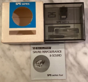 SHURE SPS SERIES XLT-3 CARTRIDGE & GENUINE SHURE N14 STYLUS IN DISPLAY CASE +BOX - Picture 1 of 12