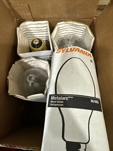Sylvania M175/U/ED28 175w E39 Base 4200k M57/E Metalarc Metal Halide lamp 4 Bulb - Picture 1 of 5