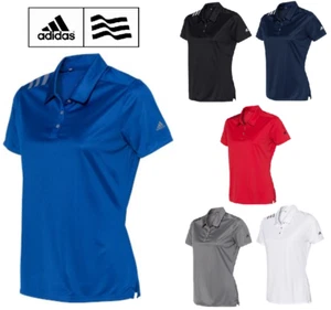 Adidas Damen 3 Streifen Schulter DRI FIT GOLF Polo Sport Shirts S-3XL NEU A325 - Bild 1 von 13
