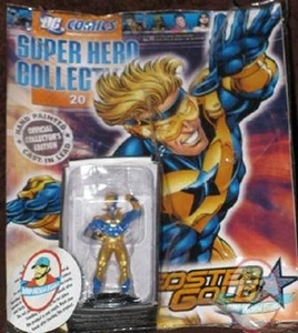 Dc Superhero Figurine Magazine #20 Booster Gold by Eaglemoss - Picture 1 of 1