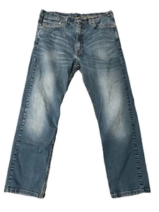 levi 505 38x34 Blue Jeans Relaxed Classic Men’s Everyday Wear - Picture 1 of 3