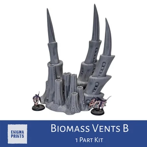 Biomass Vents B | Tulipa | Xenos Hive Terrain Scenery for Tabletop Wargaming - Picture 1 of 7