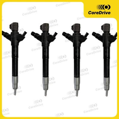 4*Fuel Injector 23670-51060 295900-0220 For Toyota Land Cruiser 1VD-FTV J200 200 - Image 1 of 4
