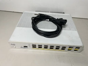 Cisco Catalyst WS-C2960C-12PC-L 12-Port FE PoE Compact Switch - Picture 1 of 5