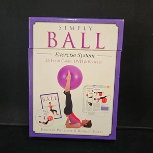 Simply Ball Exercise System Box Set: 25 Flash Cards, DVD - Imagen 1 de 2