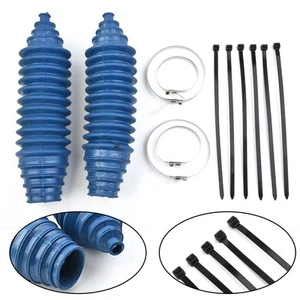 Gaiter Pinion Boot With Cable Ties Rack Steering Boot 2 Set Replacement - Picture 1 of 12