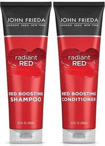 John Frieda Radiant Red Shampoo & Conditioner Helps Enhance Shades, Vitamin E - Picture 1 of 6