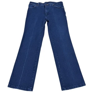 Pantalones de mezclilla elásticos Wrangler 947STR azules para hombre, talla 35 x 32 - Imagen 1 de 11