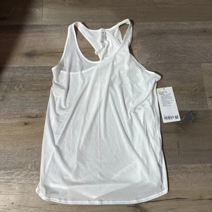 Lululemon Essential Tank Plissee Weiß Größe - Bild 1 von 8