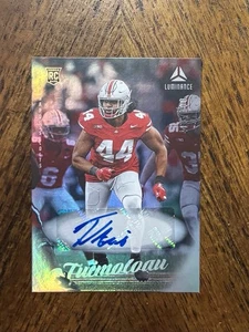 JT Tuimoloau 2025 Panini Luminance Base Rookie Auto No.158 413/700 Colts - Picture 1 of 1