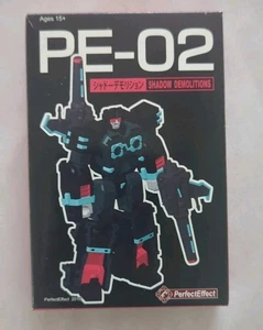 Figura de acción Perfect Effect PE-02 Shadow Demolitions TF en caja e instrucciones - Imagen 1 de 5