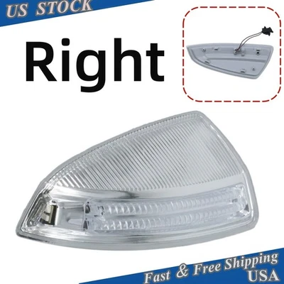 Luz de señal de giro del espejo retrovisor lateral del pasajero para Mercedes-Benz ML320 ML350 ML500 Foto 1 de 4
