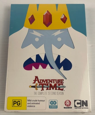 Adventure Time - Season 2 New & Sealed Complete DVD Box Set (Region 4) - Image 1 of 4